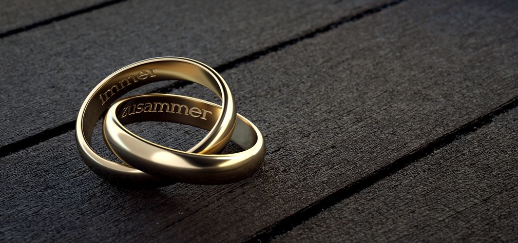 Different Languages Wedding Ring Engraving Ideas