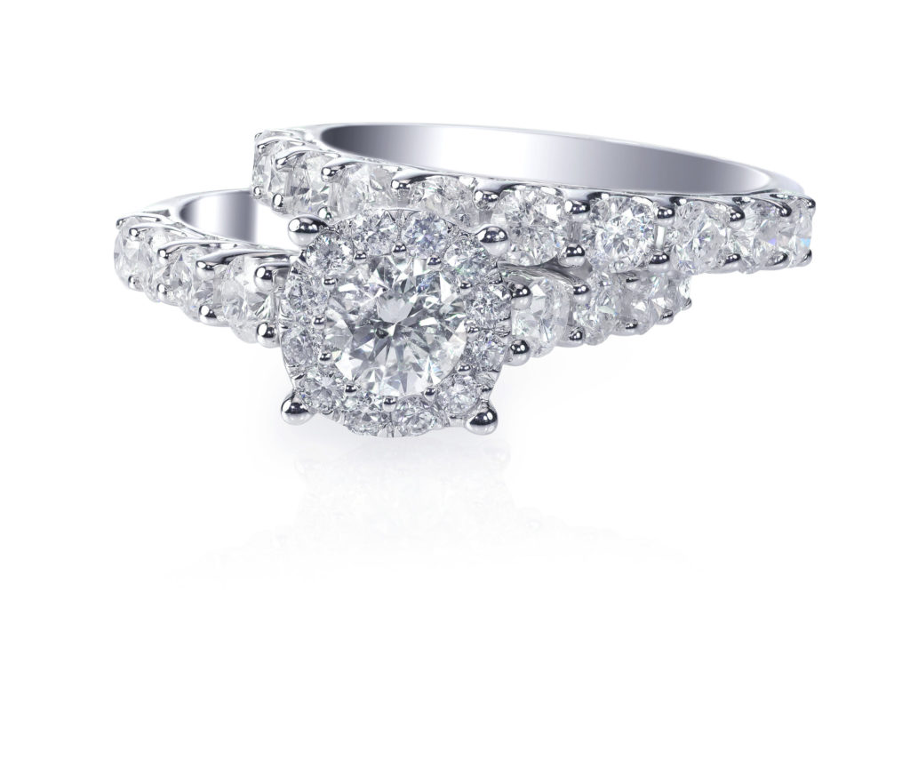 Top 11 Best Wedding Bands That Go With Halo Engagement Ring
