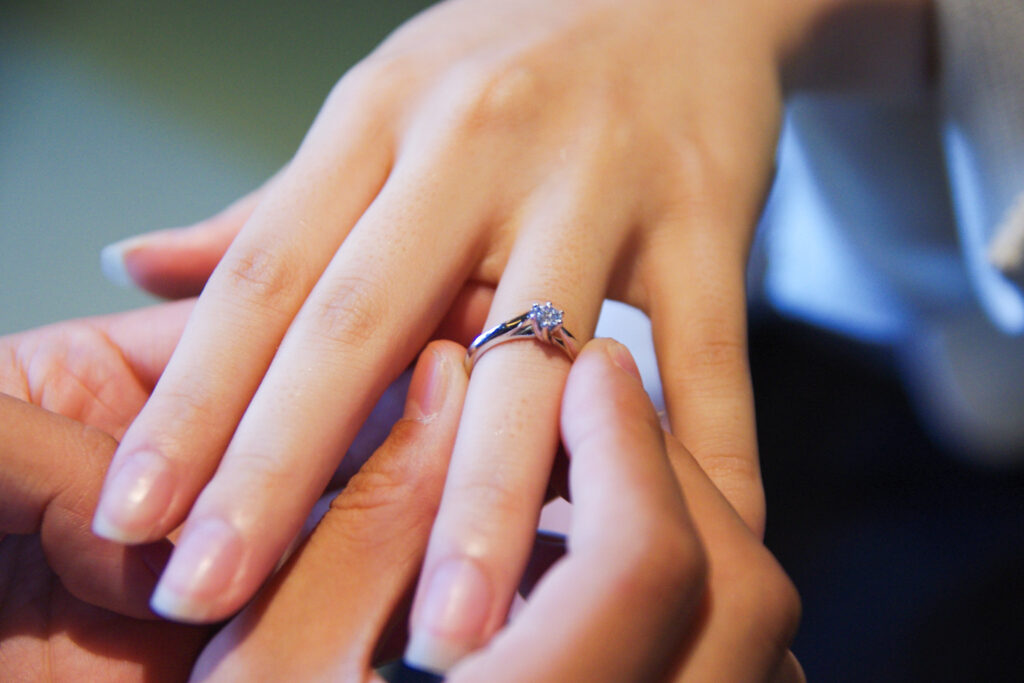 Why Are Engagement Rings Worn On Top of Wedding Bands?