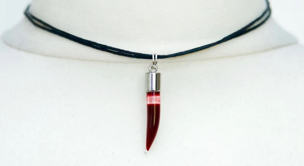 Blood Vial Necklace History and Origin