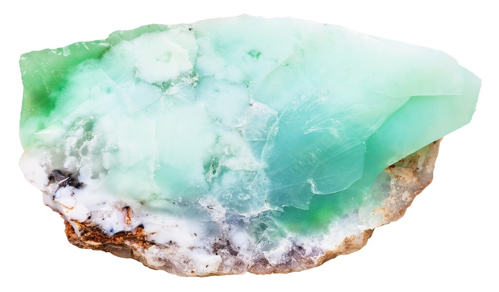 Chrysoprase and Amethyst Combination