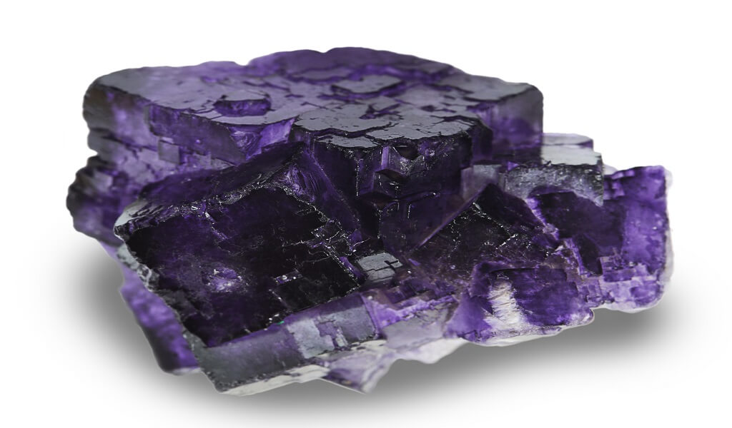 Purple Fluorite and Amethyst Combination