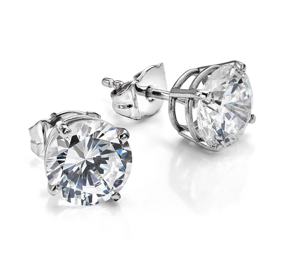 best fake diamond earrings for guys