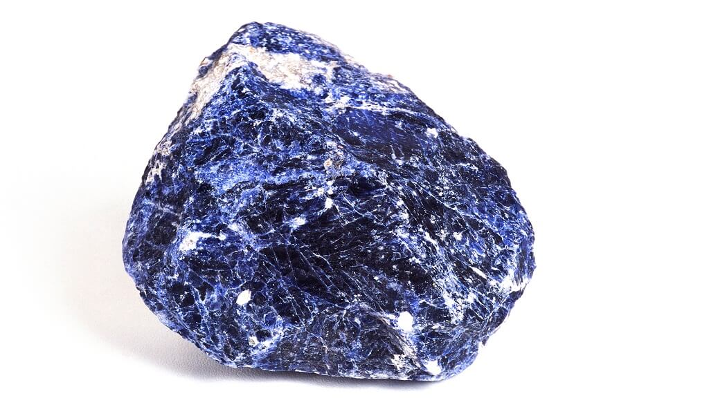 Blue Quartz with Lazulite Inclusion